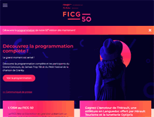 Tablet Screenshot of ficg.qc.ca